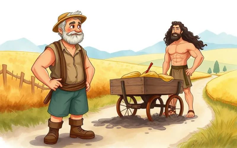 Hercules và Người Nông Dân