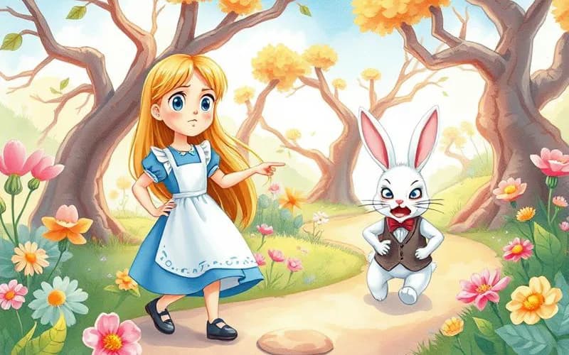 Alice ở Xứ Sở Thần Tiên - Con Thỏ Gửi Một Hóa Đơn Nhỏ