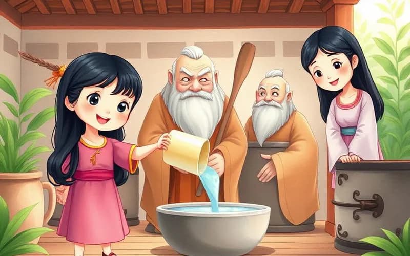 Sự tích hoa Mai vàng