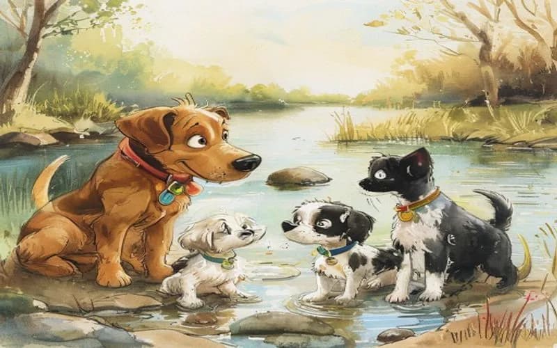 Những Chú Chó và Những Tấm Da