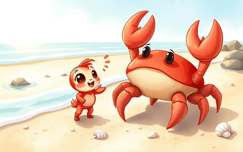 The Young Crab & His Mother