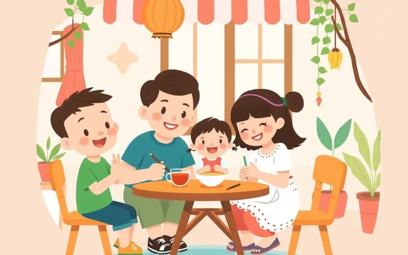 Hà Nội vào thu: Thể dục sáng sớm, cà phê thơm ngon - truyện thiếu nhi VienanKids