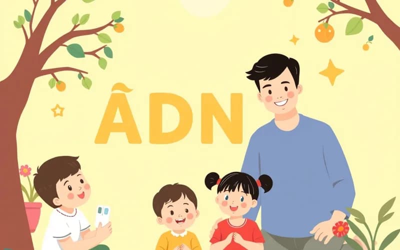 Bài học từ câu chuyện xét nghiệm ADN gia đình - truyện thiếu nhi VienanKids