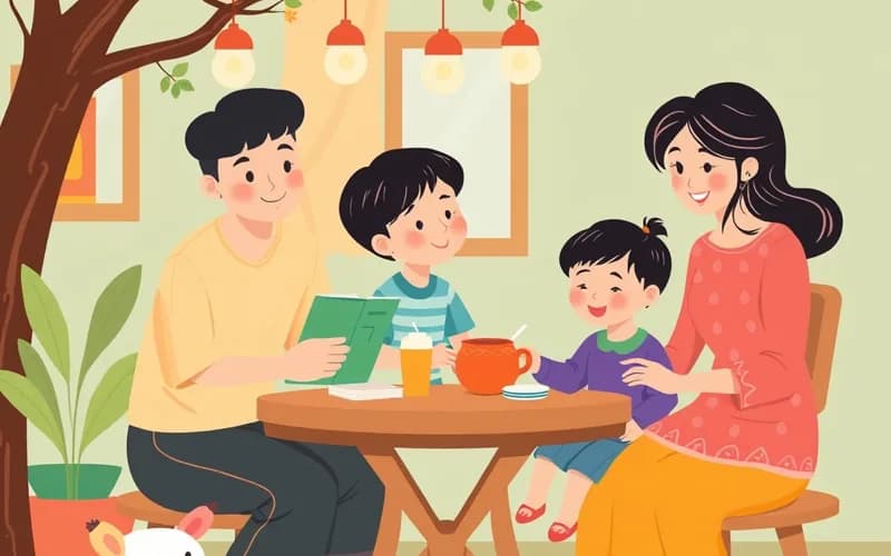 Cha nghèo nuôi 7 con gái thành cử nhân từ căn lều - truyện thiếu nhi VienanKids