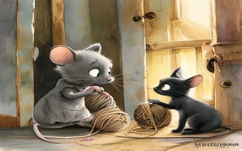Truyện Cổ Tích Anh - Chuột và Mèo (của Joseph Jacobs)