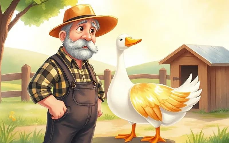 Con Ngỗng Đẻ Trứng Vàng - Truyện Ngụ Ngôn Aesop
