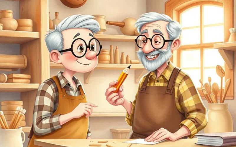 Truyện ngụ ngôn cây bút chì