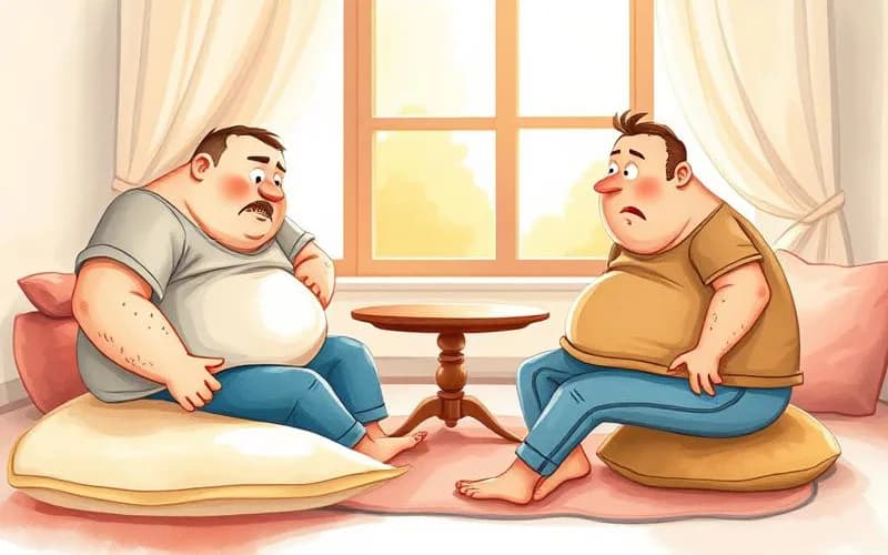 Bụng và các bộ phận khác của cơ thể