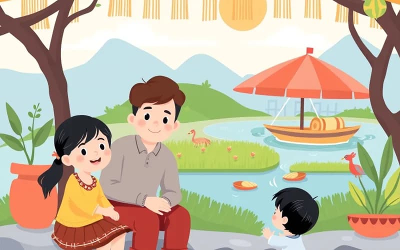 Đám cưới bất ngờ trên máy bay khiến 178 hành khách ngỡ ngàng - truyện thiếu nhi VienanKids