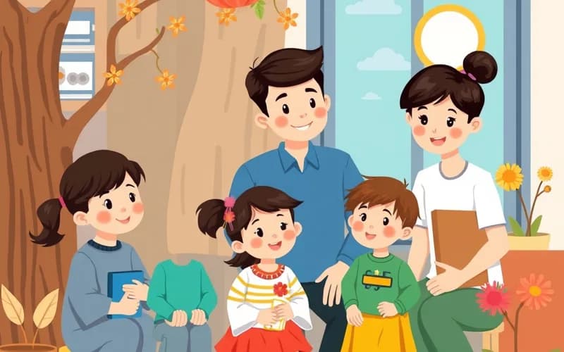 Cô Bé 7 Tuổi Và Nỗi Lo Mất Mẹ Vì Bệnh Tật - truyện thiếu nhi VienanKids