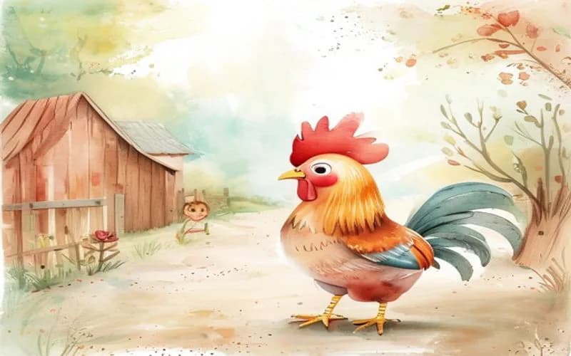 Chú Gà Trống và Viên Ngọc