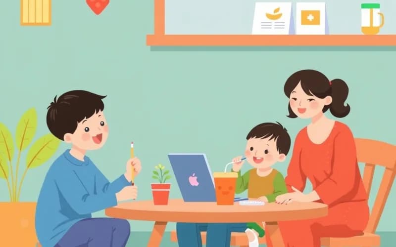 Đừng để mạng xã hội định hình tuổi thơ của con trẻ - truyện thiếu nhi VienanKids