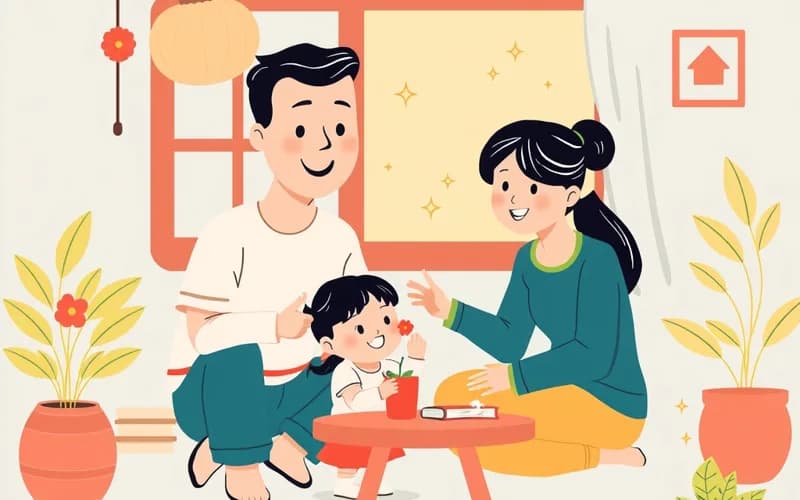 Ông nội Đồng Tháp tạo đám cưới mơ từ vườn hoa 1.500m² - truyện thiếu nhi VienanKids