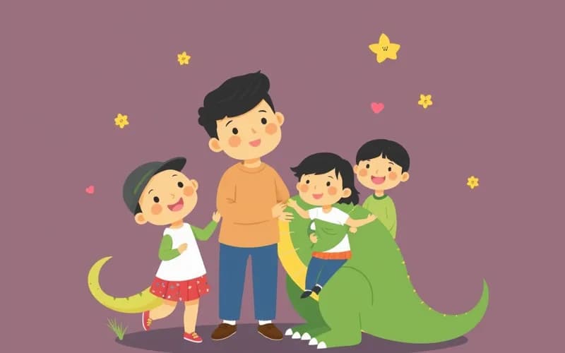 Khám Phá Thế Giới Sắc Màu Cùng Khủng Long Bino Dino - truyện thiếu nhi VienanKids