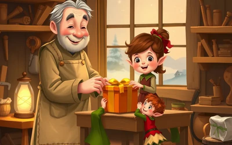 Những Chú Yêu Tinh và Người Thợ Giày