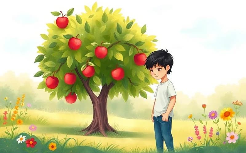 Cậu bé và cây táo