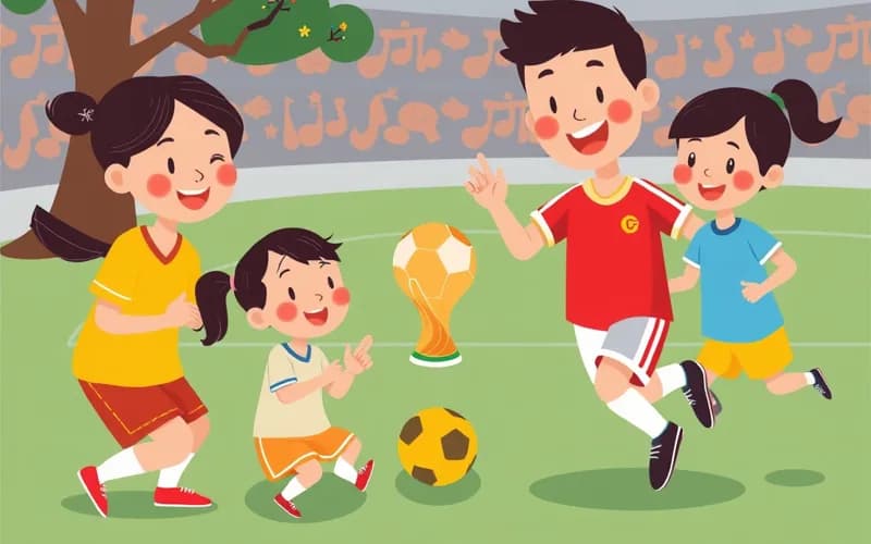 Có nên cho con nghỉ học xem World Cup cùng gia đình?