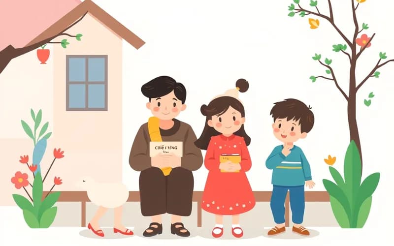 Giáo viên, sinh viên Việt thăm Khu học xá Trung ương - truyện thiếu nhi VienanKids