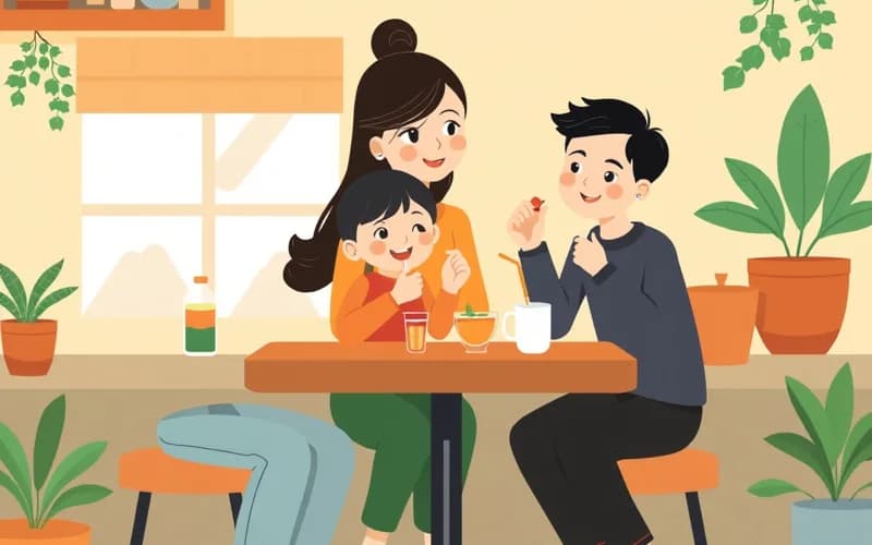Quán cafe ấm áp của mẹ 74 tuổi và tình yêu của con - truyện thiếu nhi VienanKids
