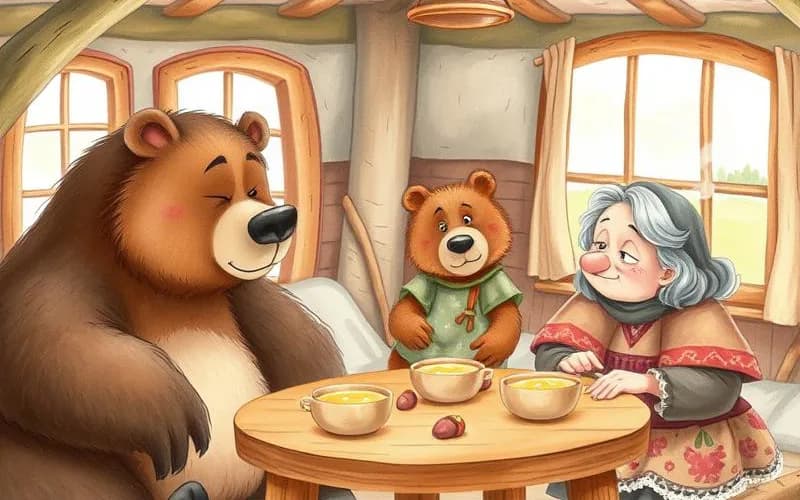 Truyện Cổ Tích Anh - Câu Chuyện Ba Chú Gấu (của Joseph Jacobs)
